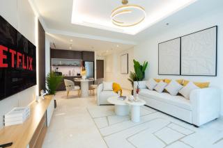 KeyRock - Dubai Marina Stay with Pool & Gym - 9