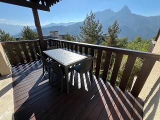 Studio terrasse sud vue montagnes Pra Loup 1500 - 8