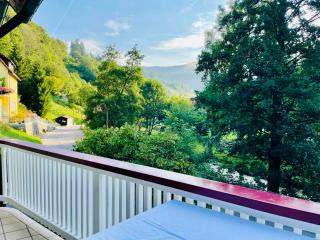 Ferienhaus Oesterle - Idyllisches Schwarzwaldhaus am Bach mit Terrasse & Balkon - Schönmünzach - 9