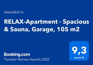 RELAX-Apartment - Sauna & Spacious, Garage, 105 m2 - 4
