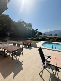 Maison de campagne dans les Pyrénées -option piscine en été - 0