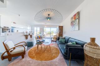 Green Hill Appartement à Nice Terrasse 130m2, Vue panoramique, Piscine, Parking Privé, Climatisation, WiFi - 5