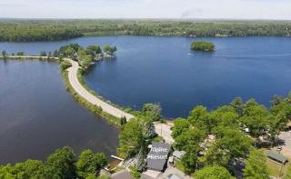Cozy pet-friendly cabin with dock, firepit, bikes, BBQ - Newaygo - 1