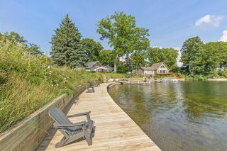 Lakeside Getaway with Dock, Firepit, Grill - Newaygo - 2