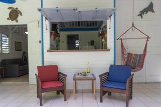 Gite le colibri Bungalow Azur avec réserve d'eau - Saint-François - 8
