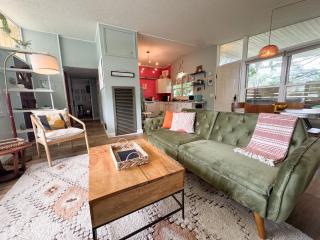 Mid-Century Modern Themed Home with Outdoor Hot Tub - Vermilion - 0