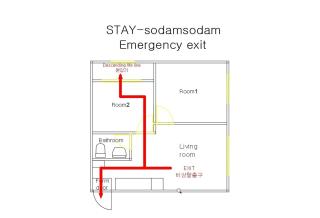 STAY Sodamsodam 5-minute walk from the baseball field, 10 minutes by car from Seongsimdang, Mongsim, and Daejeon Station, 6 people, 1 free parking - 4