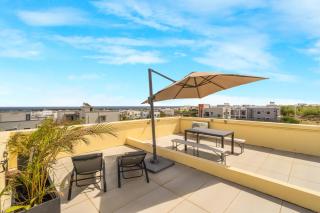 TropiFlic Appartement 2 Chambres avec Rooftop Privé Vue Mer - Flic-en-Flac - 9