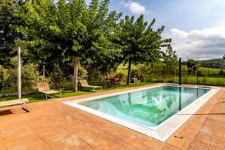 Can Noguer Casa con piscina y jardín - Bescanó - 3