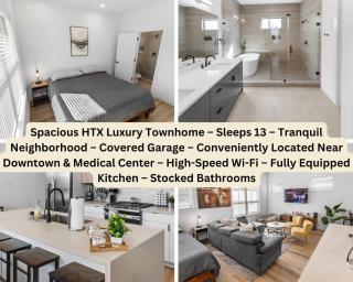 Upscale 3BR Crib Sleeps 12 Garage Gym Access - Houston - 9