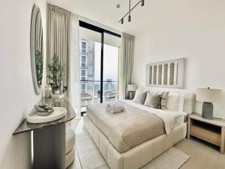 Cream Toned 1BR Suite with Parking Pool & Gym - 7