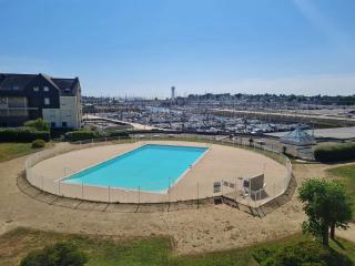 Ref 096 - Appartement T3 pour six personnes vue mer résidence avec piscine - 9