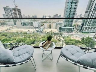 Chic 1BR with free Pool & Gym - Near Mall of Emirates - 8