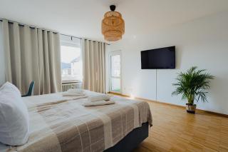ATLAS Apartment Dinslaken, 3 Zimmer, Zentrum, Nähe Bahnhof, Balkon - 5