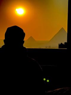Zain pyramids stone view - Le Caire - 0