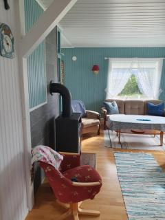 Feriehus med utsikt mot fjellet Hoven - 3