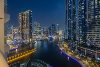 Dubai Marina Waterfront Stay with Maid Room - 0