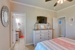 Walk to Shore Crystal Beach Coastal Home! - 1