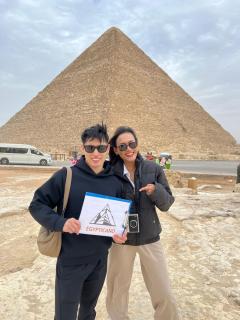 Zain pyramids stone view - Le Caire - 6