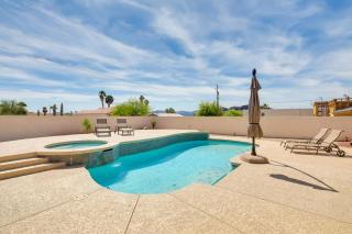 Pool, Hot Tub and Mtn Views Lake Havasu City Home! - 9