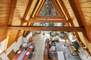 Cozy 3br A-frame Sauna Firepit & S'mores! - 5