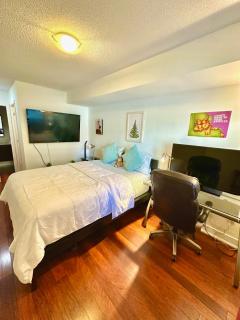 Core Downtown Toronto-3 Bedrooms-2 Bathrooms-Washrooms-Free Parking-CN Tower-Ripleys Museum-Blue Jays Stadium In front-Indoor Gym-Swimming Pool-Jacuzzi Sauna-Filter Drinking Water-WiFi - 4