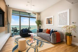 Serene Ocean Views, 2BR Emaar Beachfront - 0