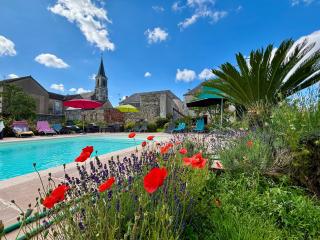 Charmante étable rénovée avec piscine et parking dans la Brenne - FR-1-591-136 - 3