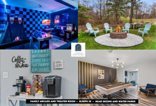 Poconos Family Retreat, Game Room, 4BR - 0