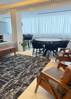 Apartamento Lindo com sacada vista mar! Pé na areia!!! - 0