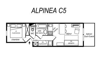 Résidence Alpinea - APPARTEMENT DE CHARME, IDEAL POUR UNE FAMILLE MAE-7489 - Méribel - 2