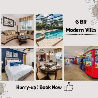 Private 6 Bed 4 Bath Villa- Cozy family vacation home sleeps up to 12 guests - 0