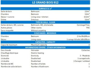 Résidence Grand Bois A - CONFORTABLE 2 PIECES, SKIS AUX PIEDS ET PROCHE DES COMMERCES MAE-2104 - 1