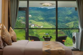 Enjoy the panoramic view of the rice fields (Longsheng Longji Terraces Branch) - Heping - 4