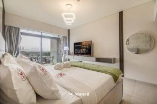 Lux Studio in JVC with Balcony, Gym & Rooftop Pool - 8