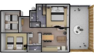 R&Run Kyoto Serviced apartment & Suites - Vacation STAY 99200 - Kyōto - 3