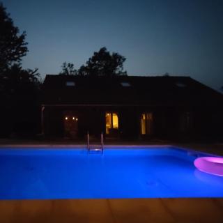 Gîte Rêve Vert with private pool and airco - Abjat - 8