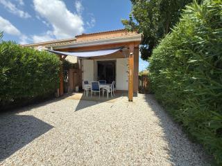 Havre de paix a Vendres-Plage, maison avec jardin et piscine - 9