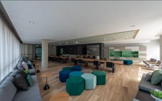 Studio com coworking, piscina e vista da cidade - São Paulo - 2