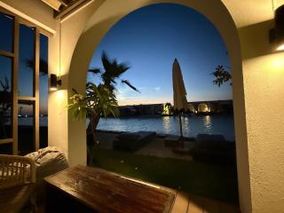 Hacienda white, Lagoon view Luxury serviced Cabana - El Alamein - 4