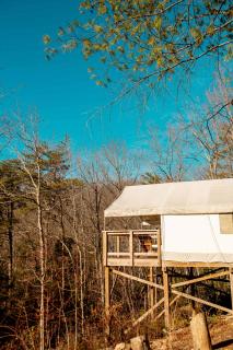 The Goldfinch's Nest - Glamping Tent with AC - 0