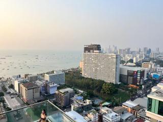 The Base Pattaya海景泳池公寓步行3分钟到海滩市中心高速wifi - 0