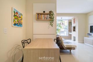 Apto c/ Churrasqueira a 200m da Praia RPN0101 - Florianópolis - 2