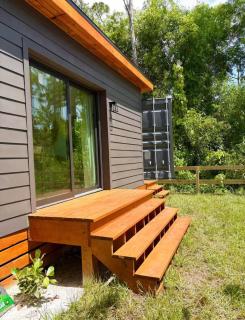Zen Container Tiny Home with Fenced-in Yard, Fire Pit, Centrally located and Pet Friendly - 6
