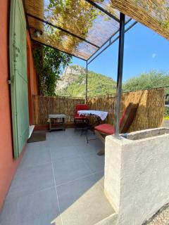 STUDIO pied village EZE - dans VILLA - Parking Gratuit - Eza - 8