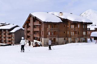 Résidence Aigue-marine - Studio fonctionnel · Accès direct aux pistes · Vue pistes MAE-3789 - 1