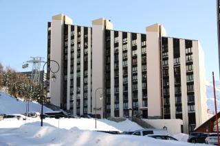 Résidence Caron - Studio lumineux · Départ et retour skis aux pieds · Balcon MAE-2734 - Les Menuires - 9
