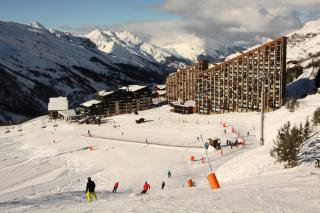 Résidence Caron - Studio lumineux · Départ et retour skis aux pieds · Balcon MAE-2734 - Les Menuires - 8
