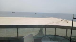 1BR Beachfront Stunning Sea View - Ajman - 0