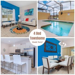 Private 4 Bed 3 Bath Townhome - Cozy family vacation home sleeps up to 10 guests - 9